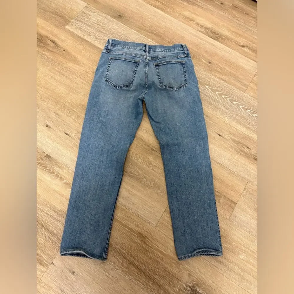 J.Crew Re-Imagined Slim Straight Jeans 32x30 Woman